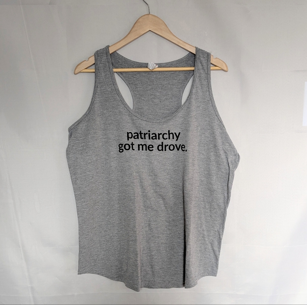 Anti-Patriarchy Feminist Graphic Tank Top
